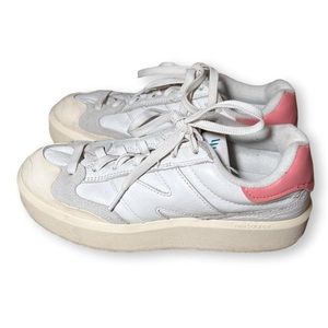 New Balance CT302 Unisex White, Cream, & Pink Sneakers